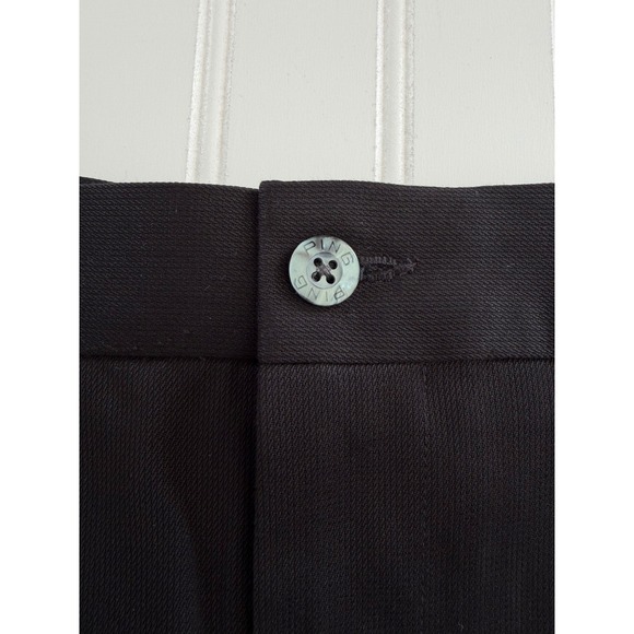 Ping Mens 38 Black Pleated Shorts Polyester Rayon Dress Casual Pockets Golf - Picture 5 of 11